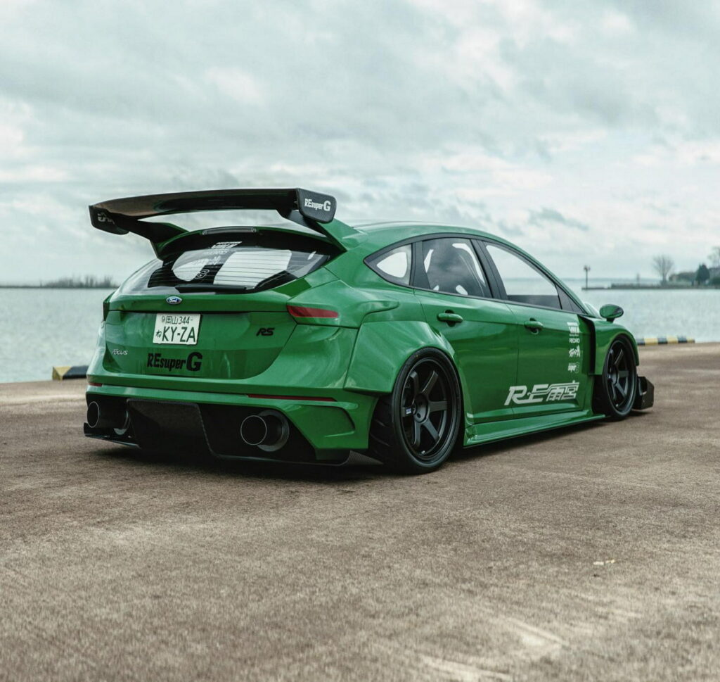 This Digital-Only Rotary-Swapped Ford Focus RS Was Inspired By A Mazda ...