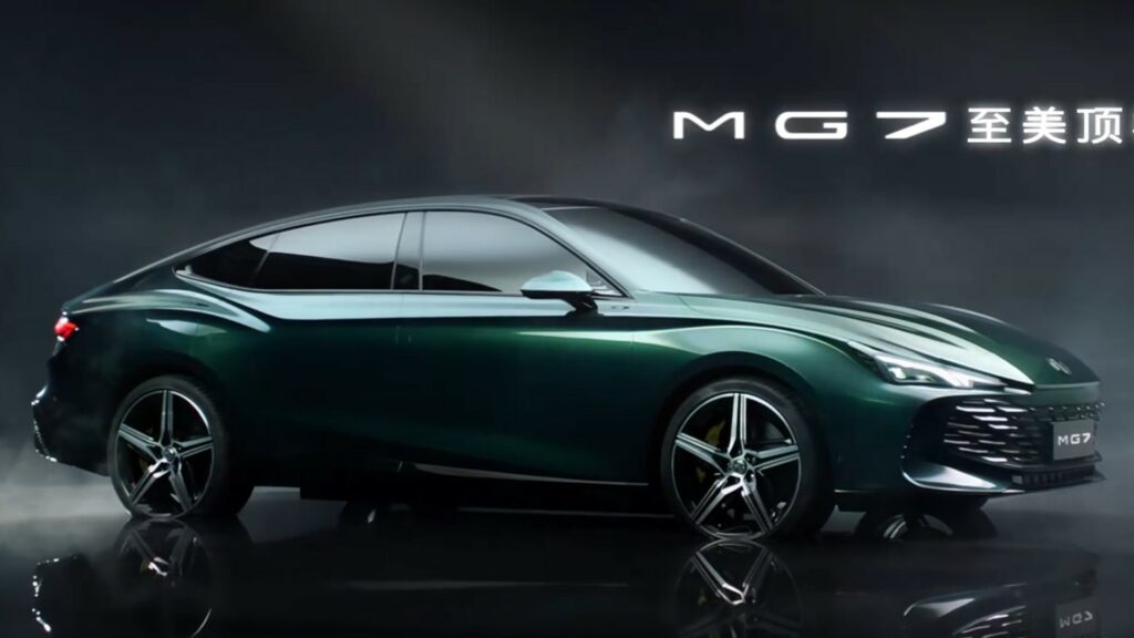 MG7 Flagship Sedan Previewed In China As The First Member Of The Black ...