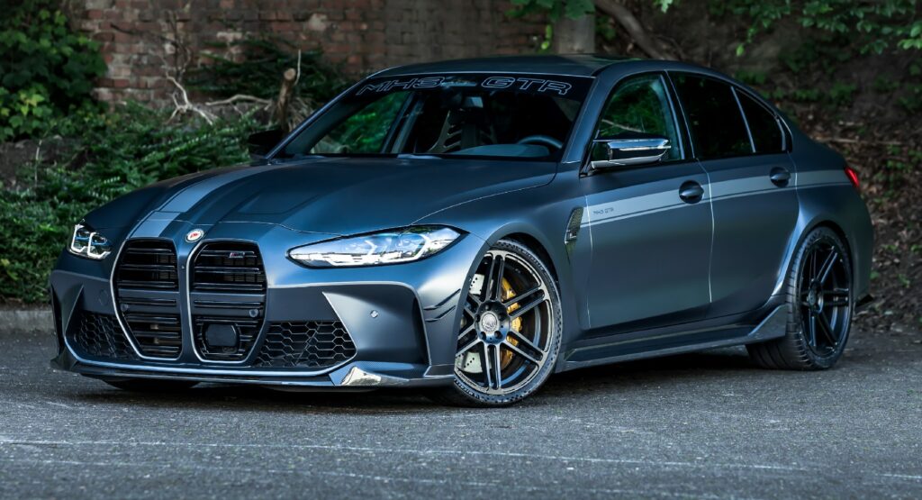  Manhart’s New MH3 GTR Is A 641 HP BMW M3 With Carbon Recaros