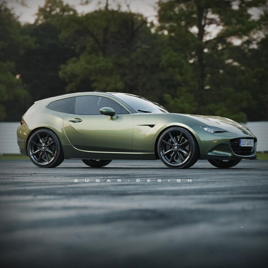 Mazda MX-5 Shooting Brake Concept Rendering Looks Pretty Rad | Carscoops