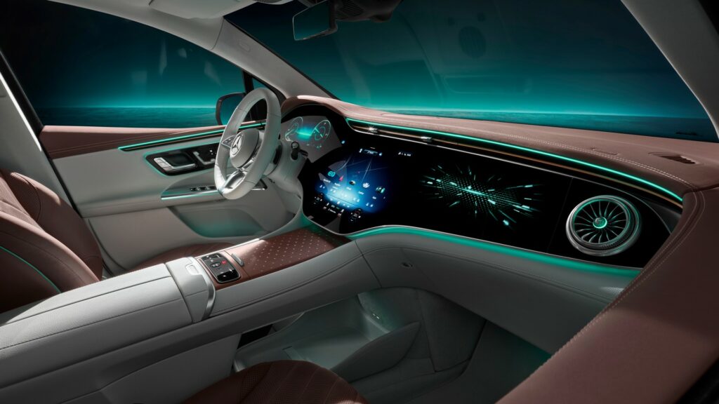 This Is The Cabin Of The Mercedes-Benz EQE SUV | Carscoops