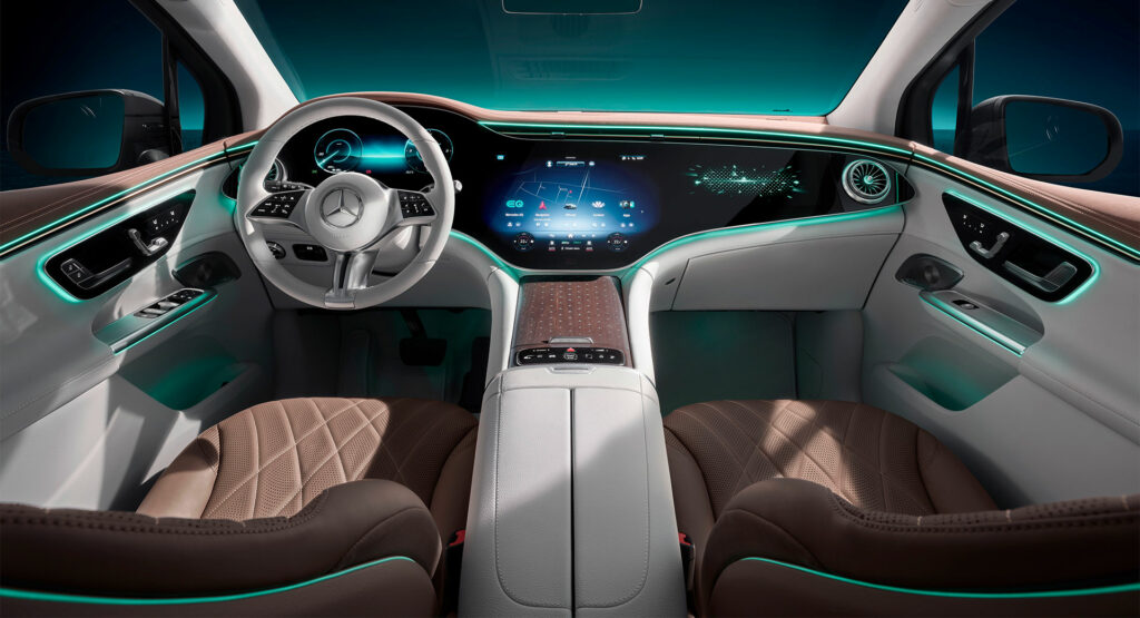  This Is The Cabin Of The Mercedes-Benz EQE SUV