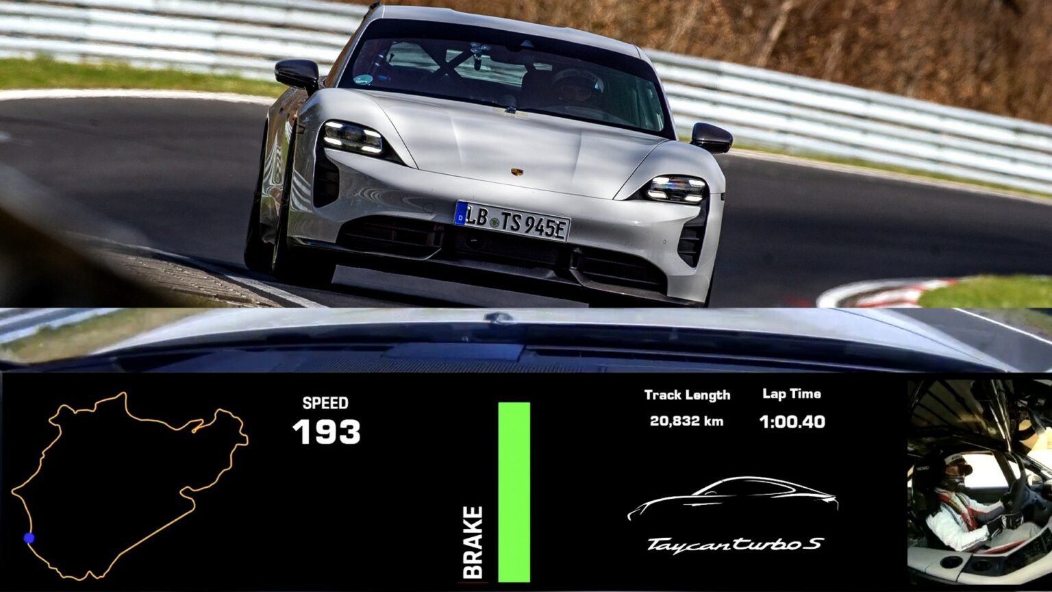 Porsche Taycan Turbo S Storms Nürburgring In 7:33, Beats Tesla Model S ...