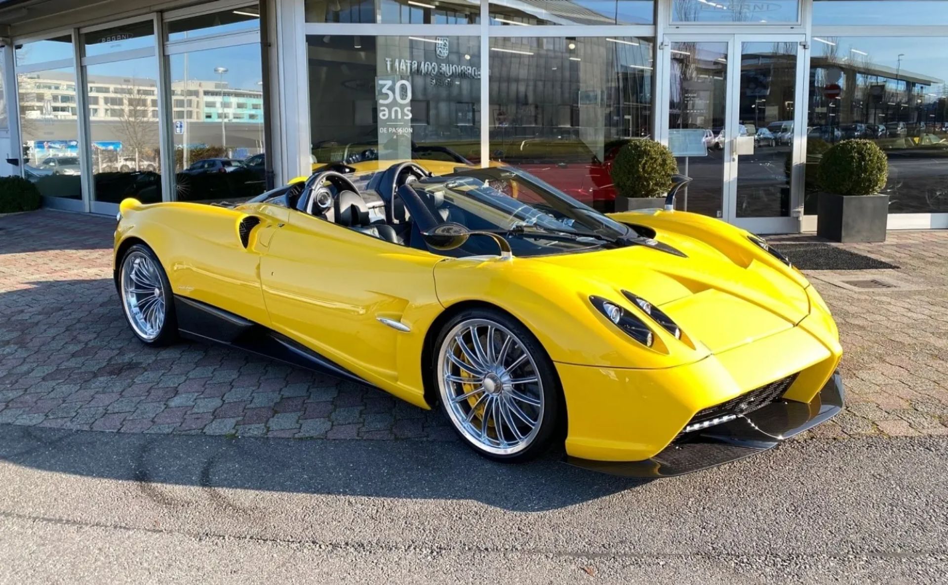 Can't Find A Pagani Utopia Build Slot? Buy This Yellow Huayra
