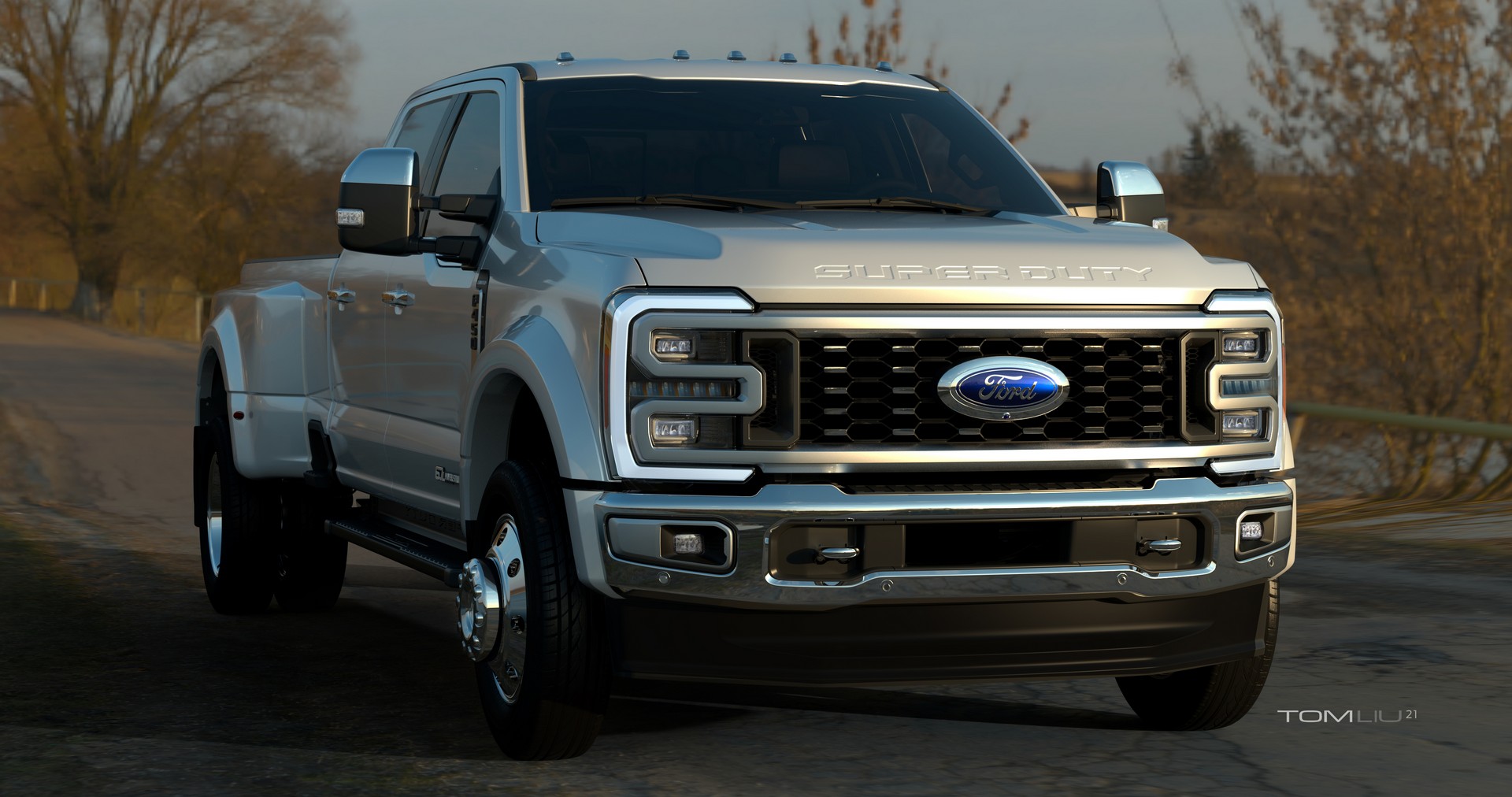 2023 Ford Super Duty Debuts With Two New Engines, Class-Leading Tech ...