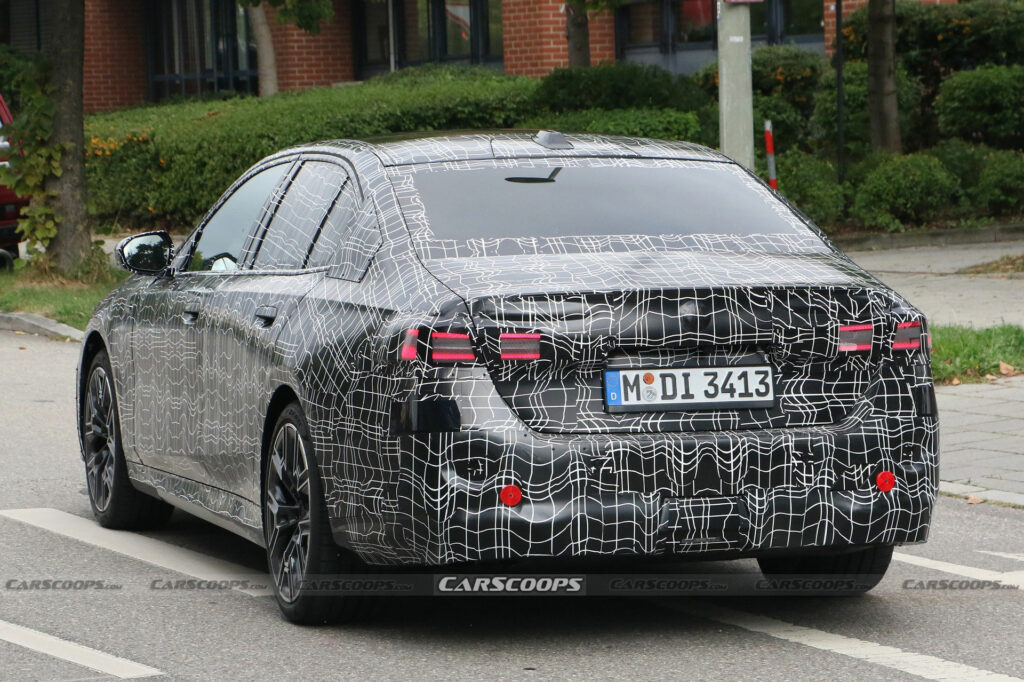 2024 BMW 5Series Continues Its Striptease And Gives Us A Better Look