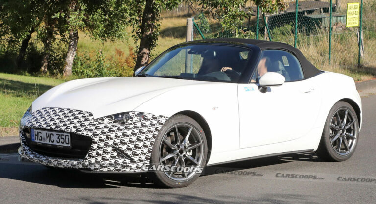 Next-Gen 2026 Mazda MX-5 Miata Mule Spied, Should Combine Fun With