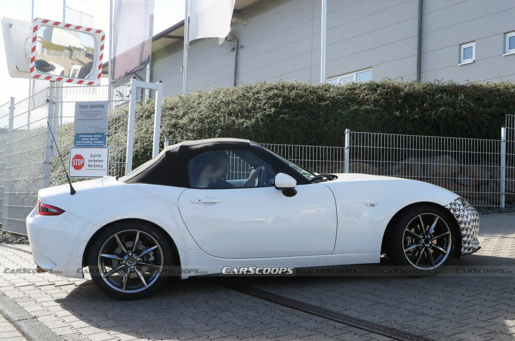 Next-Gen 2026 Mazda MX-5 Miata Mule Spied, Should Combine Fun With ...