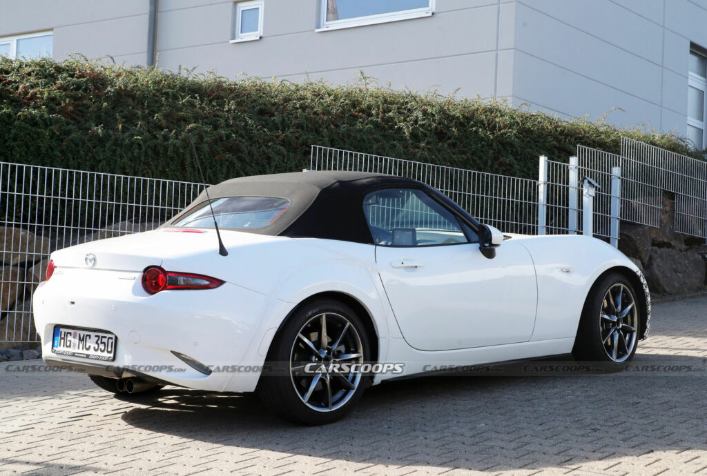 Next-Gen 2026 Mazda MX-5 Miata Mule Spied, Should Combine Fun With ...