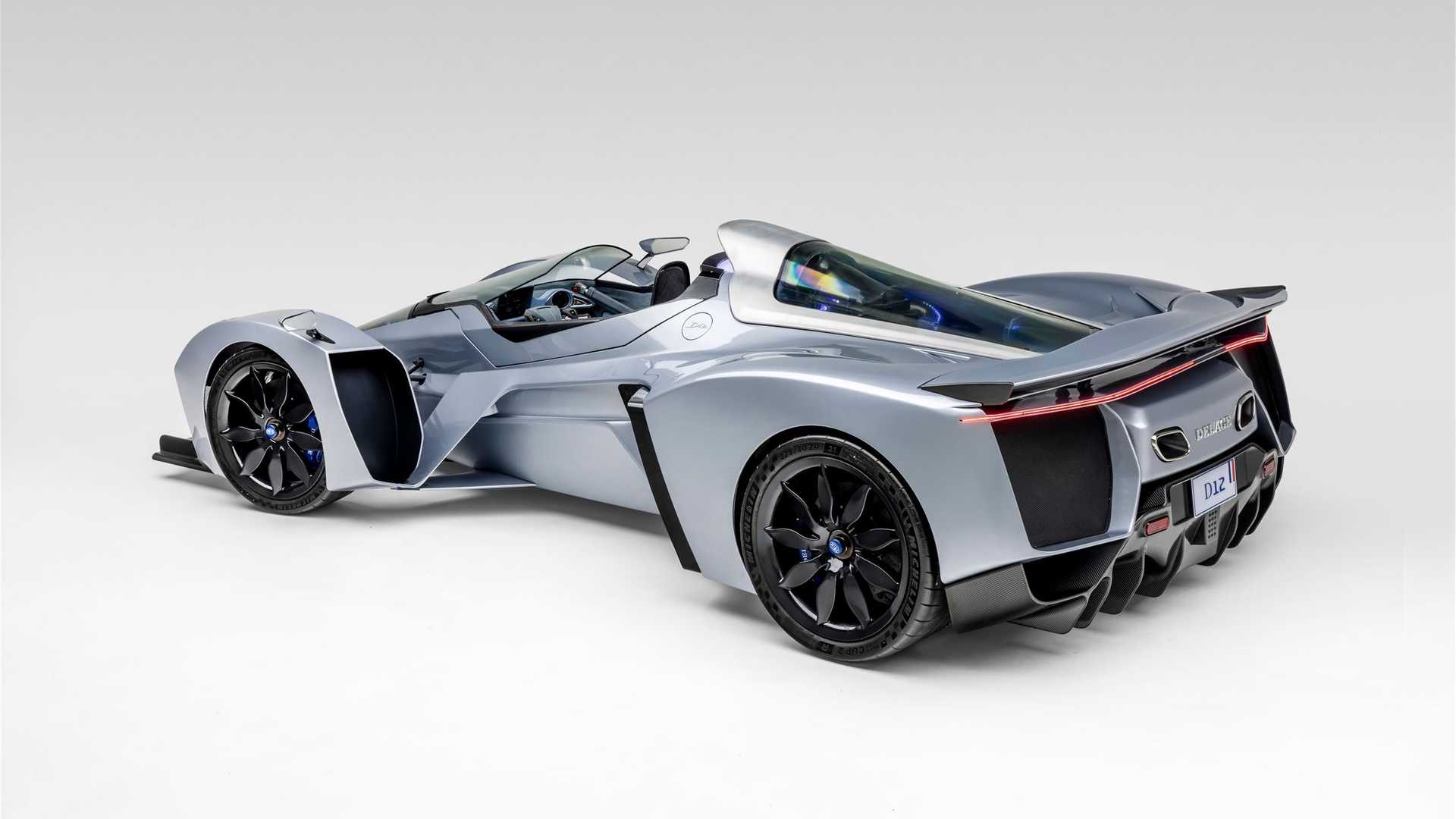 Delage Has Chopped The Roof Off The D12 Hybrid Hypercar | Carscoops