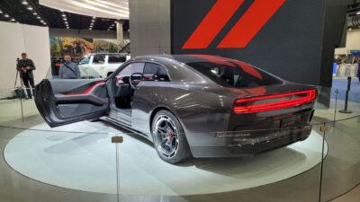 Dodge Charger Daytona SRT EV Concept Leaves Door Open To Show Off 16 ...