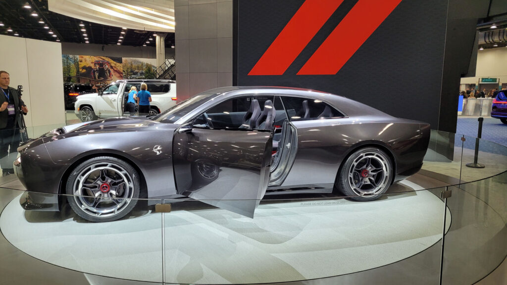 Dodge Charger Daytona SRT EV Concept Leaves Door Open To Show Off 16 ...