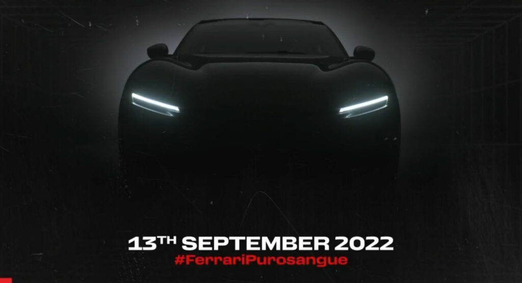  Ferrari Purosangue To Debut September 13th With V12 Power