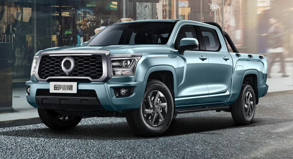 Great Wall S Shanhai Cannon Is Its First Hybrid Pickup Truck Carscoops