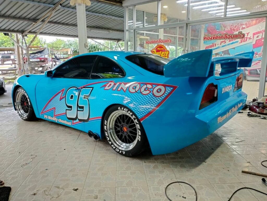 Thai Shop Builds Real-Life Replicas Of Lightning McQueen Based On