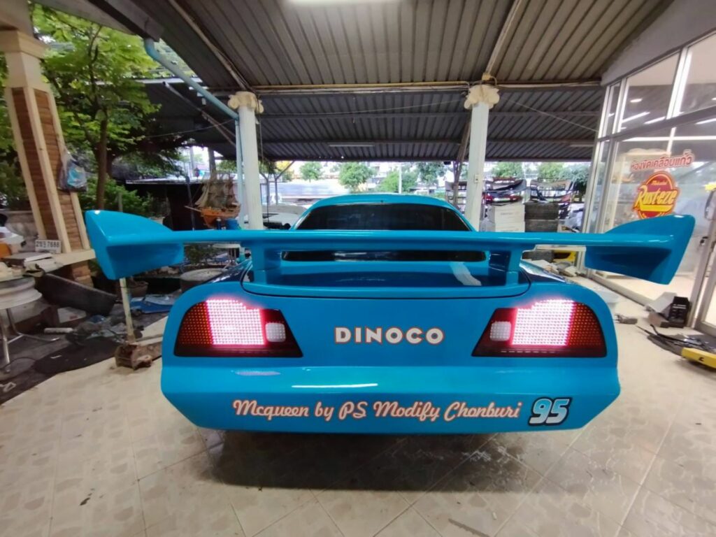 Thai Shop Builds Real-Life Replicas Of Lightning McQueen Based On