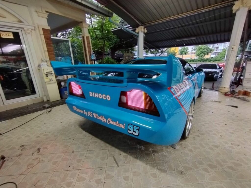 Thai Shop Builds Real-Life Replicas Of Lightning McQueen Based On