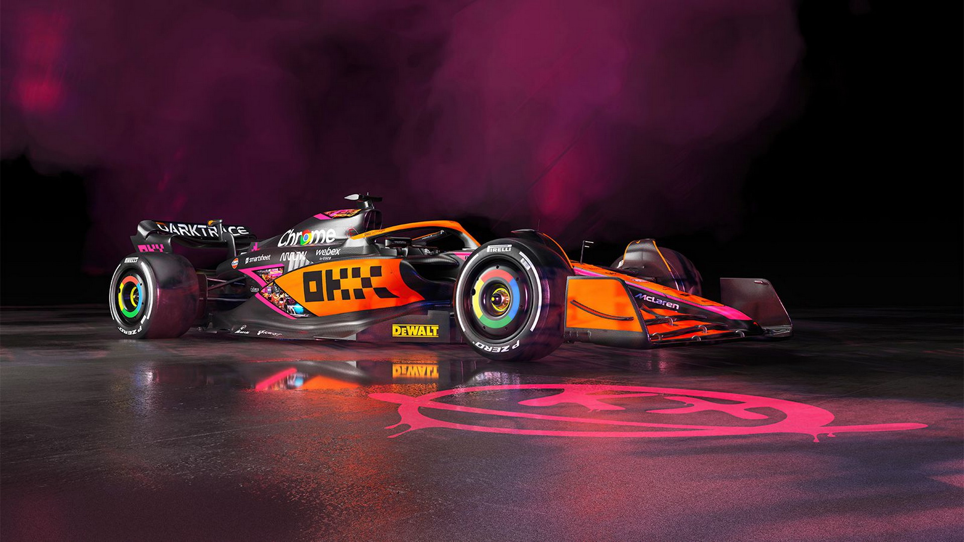 McLaren F1 Debuts Special Livery Celebrating Their Return To Racing In Asia