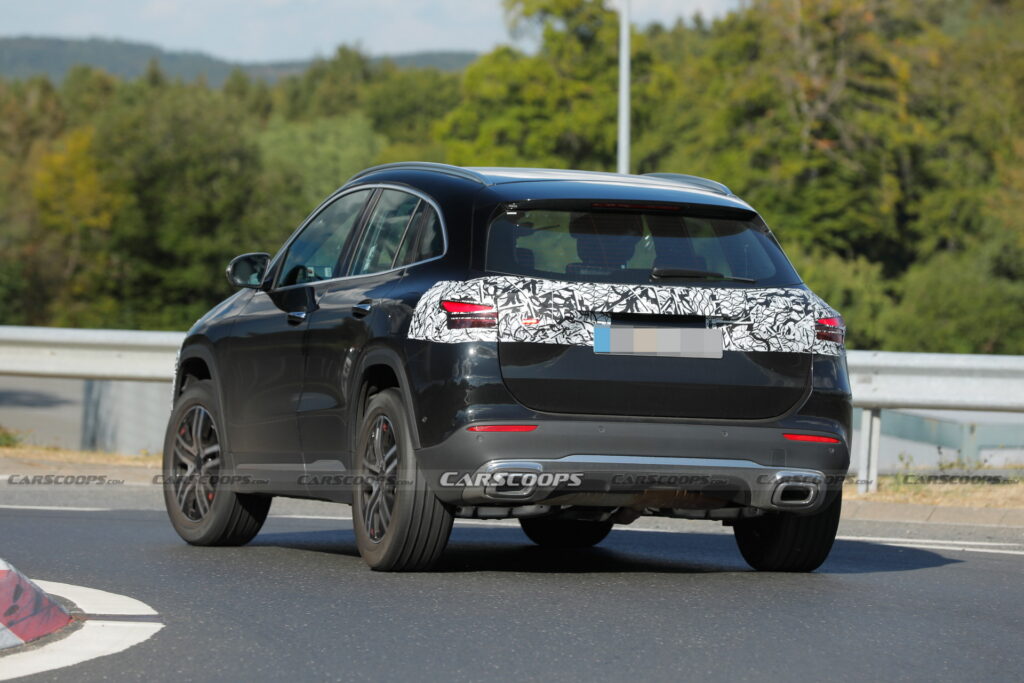 2023 Mercedes-Benz GLA Struts Its Facelifted Stuff At The ‘Ring | Carscoops