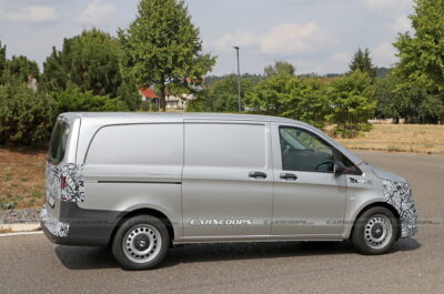 2024 Mercedes-Benz Vito Facelift Spied Hiding Its New Face | Carscoops