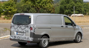 2024 Mercedes-Benz Vito Facelift Spied Hiding Its New Face | Carscoops