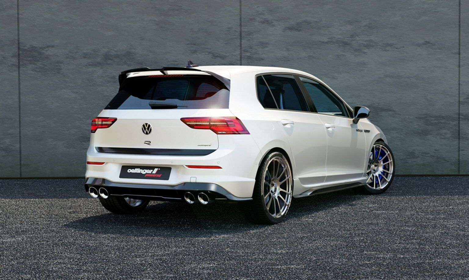 Vw Golf R Spiced Up With Subtle Bodykit And Forged Wheels By Oettinger 