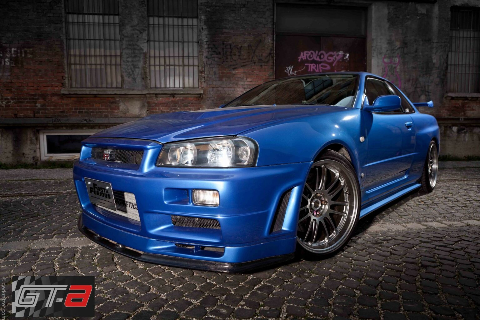 Kaizo R34 Nissan Skyline GT-R Used By Paul Walker In Fast & Furious 4 ...