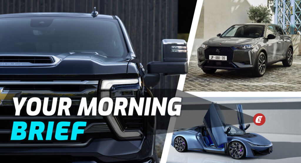  2024 Chevrolet Silverado HD, GAC Aion Hyper SSR, And Facelifted DS 3: Your Morning Brief