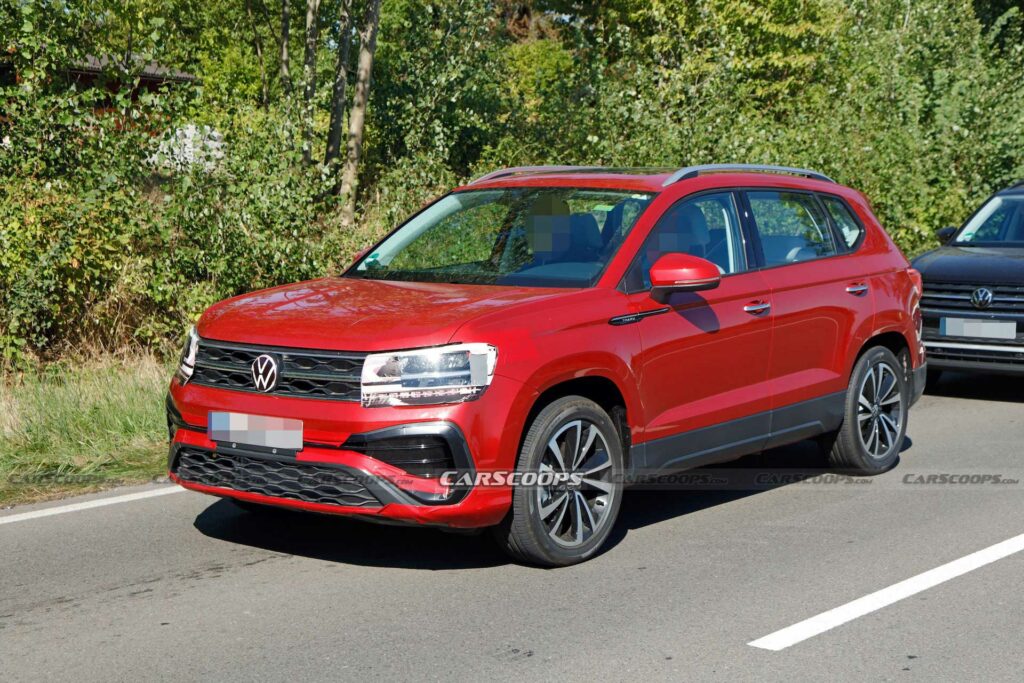 Facelifted 2023 Volkswagen Taos Bares All, But Can You Spot The Changes ...