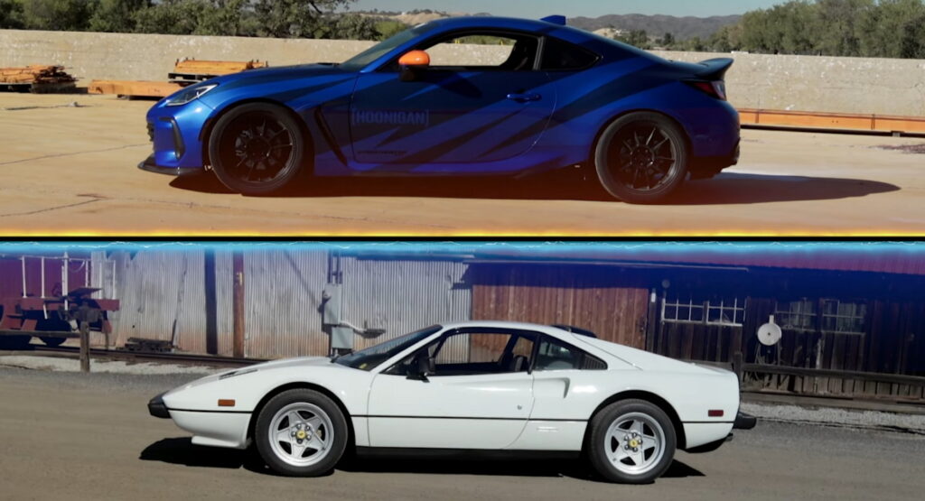  Can A 2022 Subaru BRZ Take On A 1984 Ferrari 308 GTB?