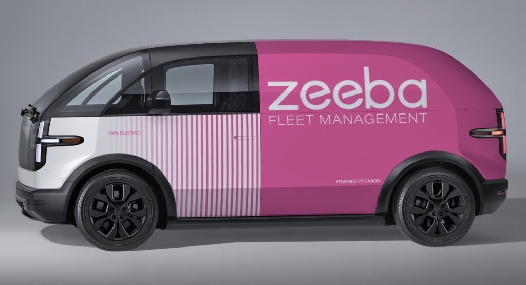  Fleet Management Company Zeeba Agrees To Buy 5,450 Canoo Electric Vans