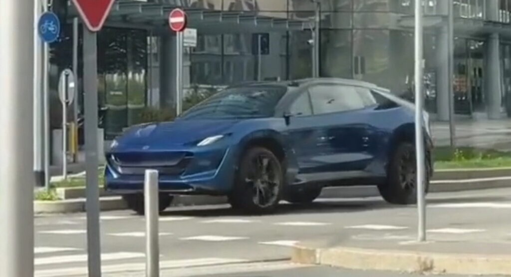  2,000-HP Drako Dragon EV Spotted Without Camouflage Filming On Public Streets