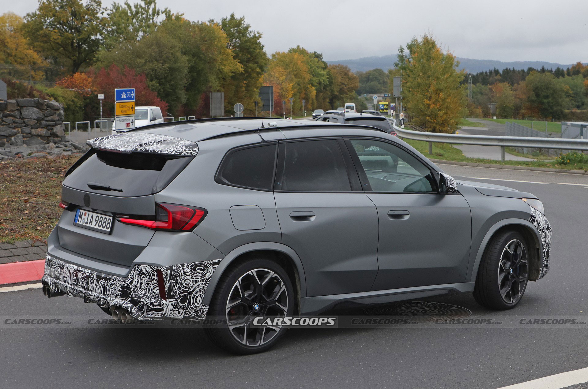 2023 BMW X1 M35i Drops Camo And Looks Ready For Business | Carscoops