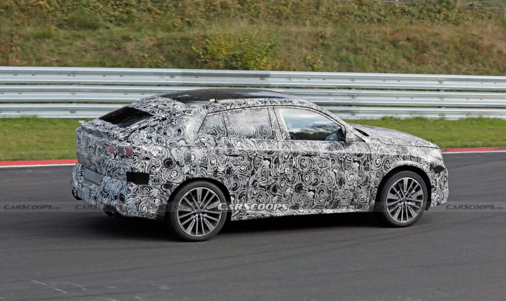 Hotter 2024 BMW X2 M35i Spotted Testing At Nurburgring | Carscoops