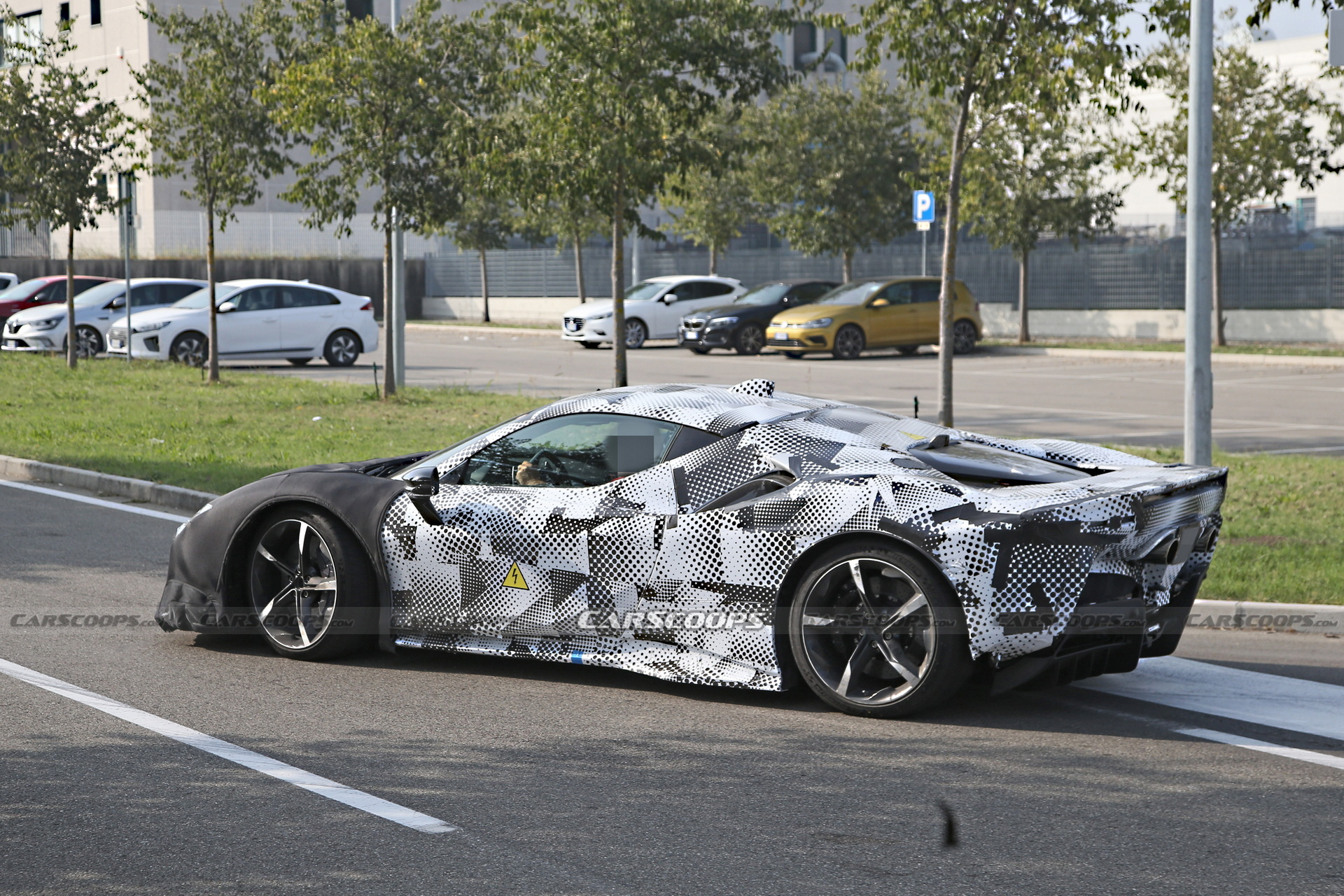 Ferrari’s SF90 “Speciale” Caught Testing In Maranello | Carscoops