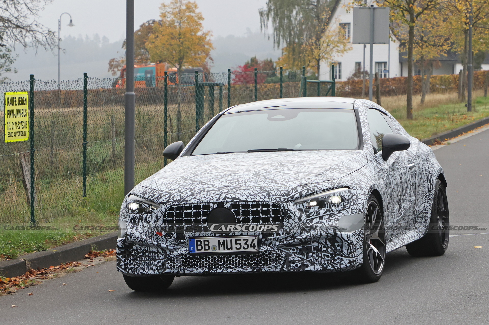 2024 MercedesAMG CLE 53 Makes Its Spy Debut As The MidRange AMG Coupe