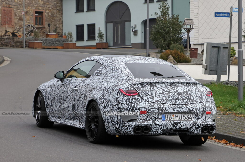 2024 Mercedes-AMG CLE 53 Makes Its Spy Debut As The Mid-Range AMG Coupe ...