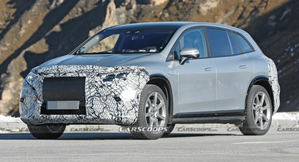  2024 Mercedes-Maybach EQS SUV Spied As An Electric Ultra-Luxury Crossover