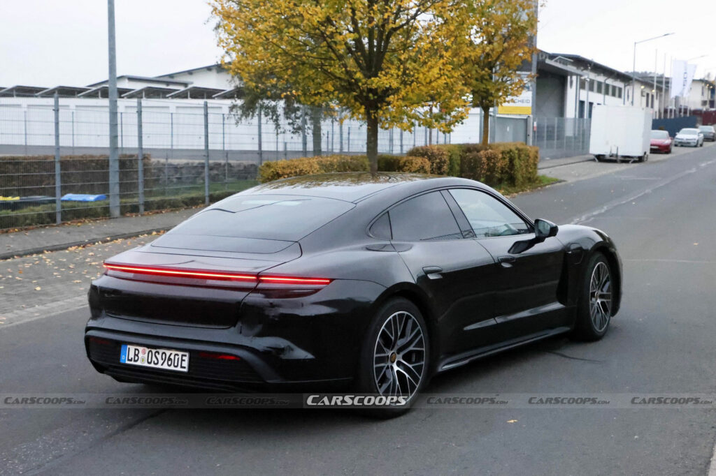 2024 Porsche Taycan And Taycan Sport Turismo Spied, Gives Us Our First ...