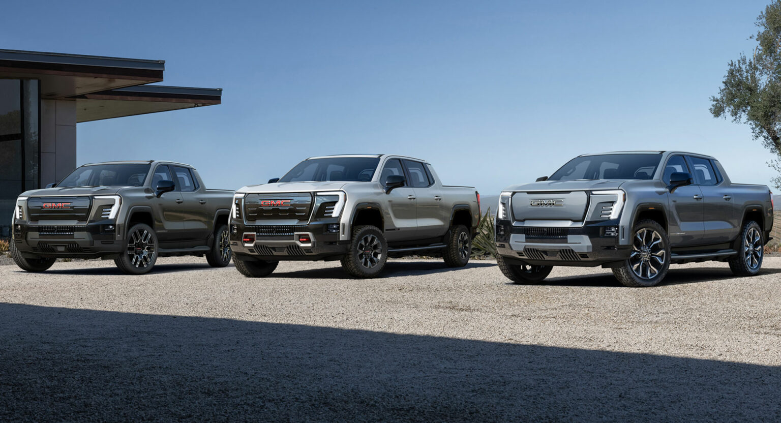 GMC Previews Mainstream Sierra EV Lineup, EntryLevel Elevation Trim To