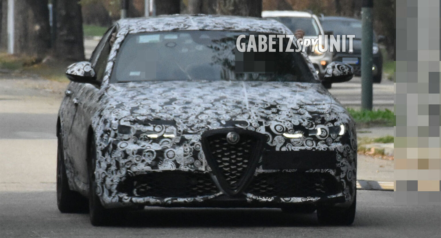 2023 Alfa Romeo Giulia Snapped With Tonale-inspired Headlights