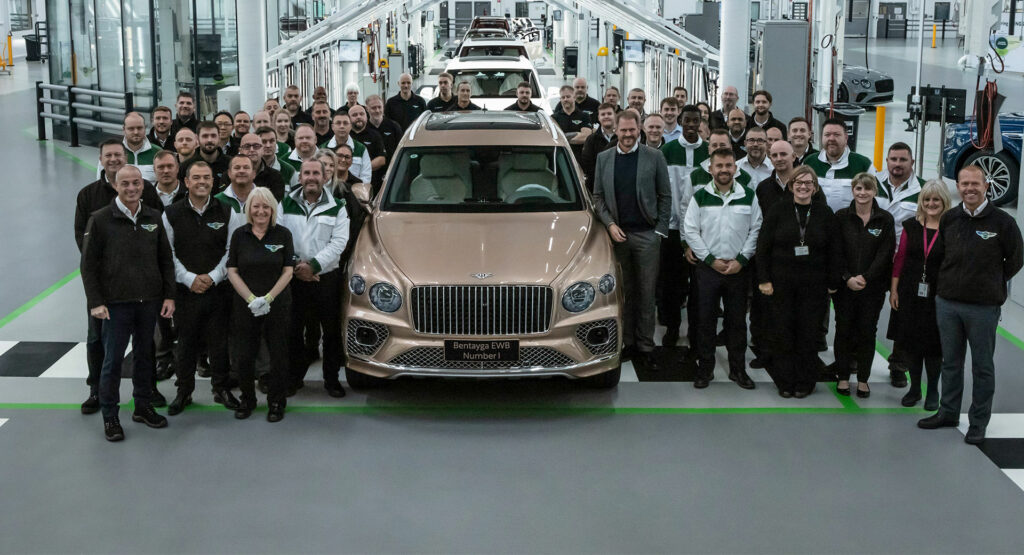  Bentley Starts Deliveries Of Bentayga EWB Which Now Accounts For 40% Of Sales