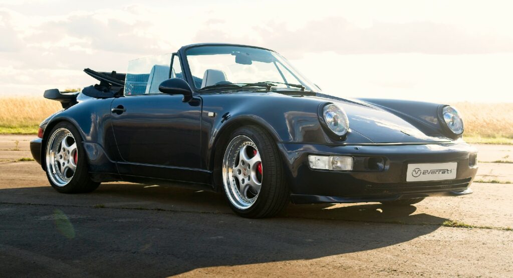  Everrati’s Electric Porsche 964 Widebody Cabriolet Blends Open-Air Driving With 500 HP