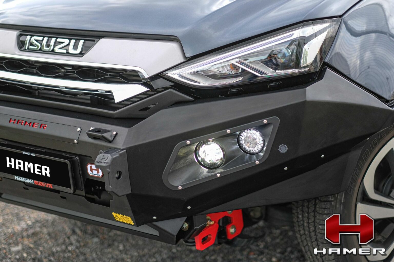 Isuzu Mu-x Gains High-clearance Off-road Steel Bumper Courtesy Of 