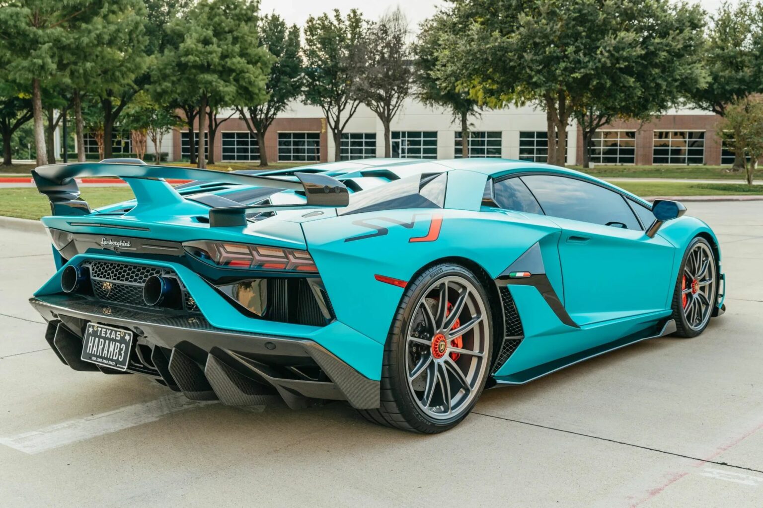 Bright Blue Lamborghini Aventador SVJ Is Just About Perfect | Carscoops