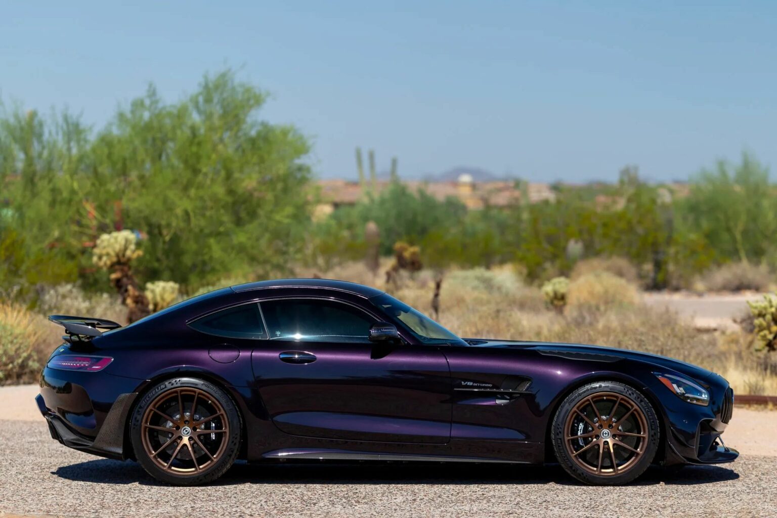 Deep Purple Mercedes-AMG GT R Pro Laden With Carbon Looks Near Perfect ...