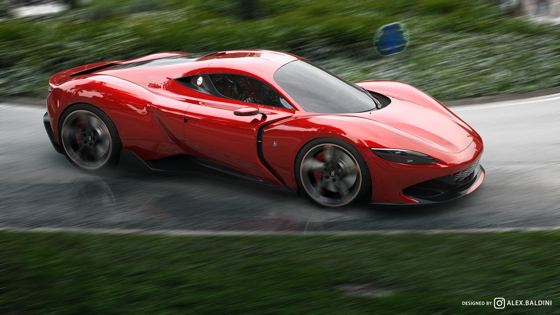 Utterly Gorgeous Milano Vision GT Is The Next Italian V8 Supercar The World  Needs | Carscoops