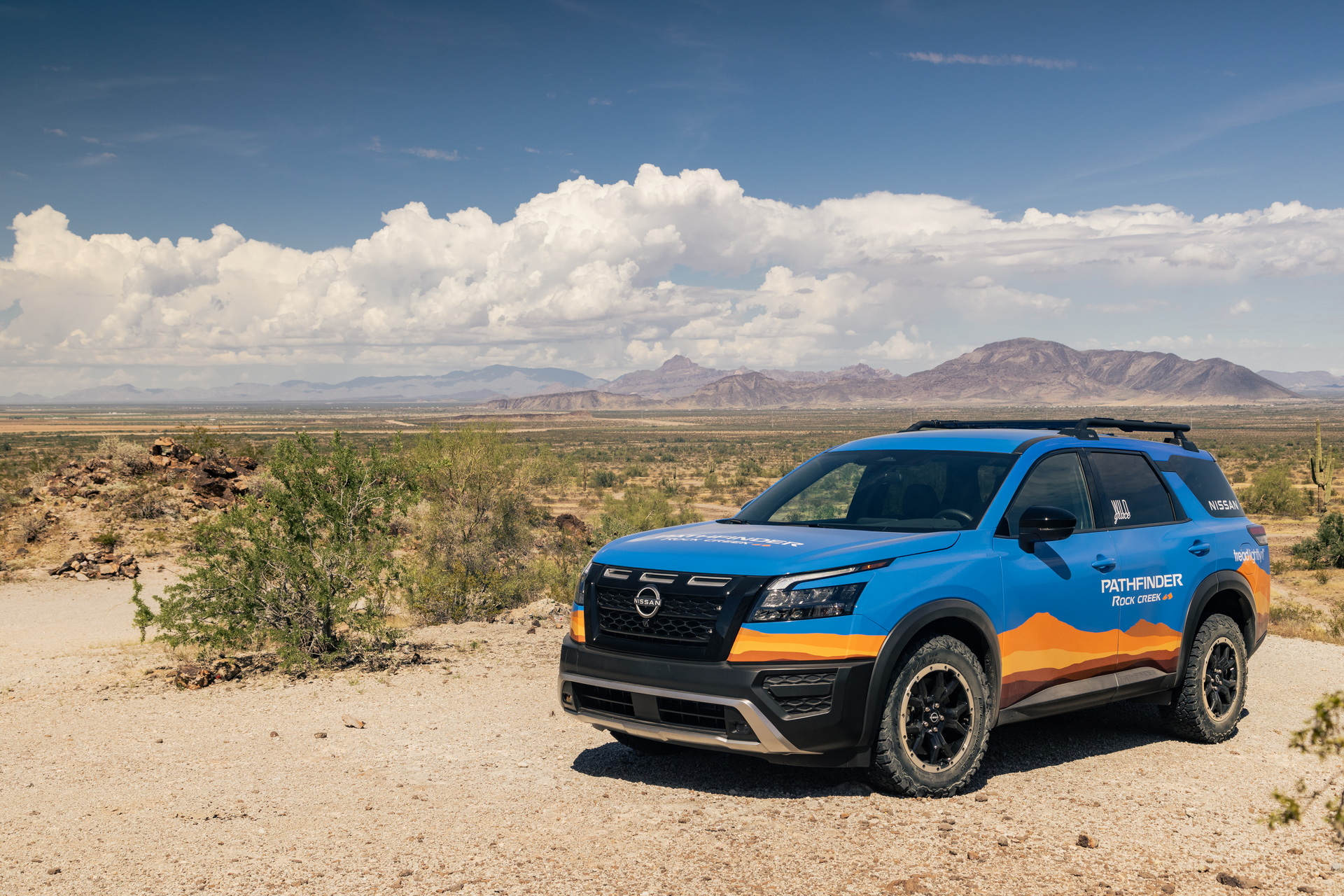 Nissan Pathfinder Rock Creek Enters The Rebelle Rally With Contrasting Livery Carscoops