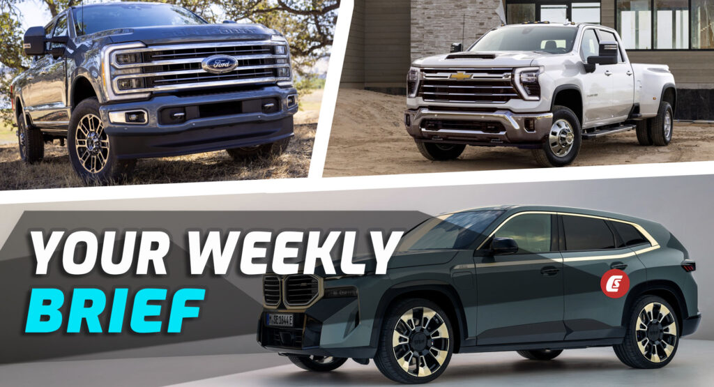  2023 BMW XM, 2024 Chevrolet Silverado, And 2023 Ford Super Duty: Your Weekly Brief