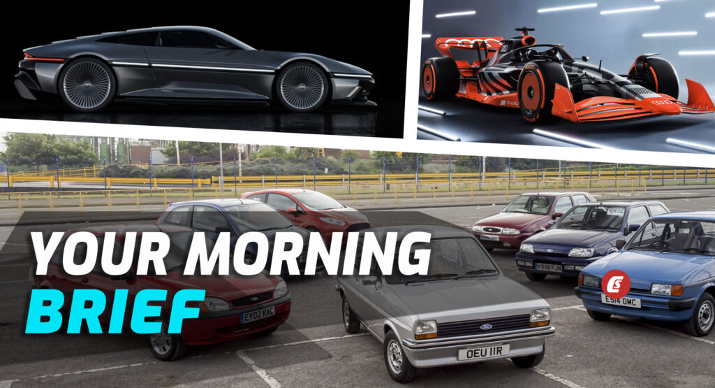  DeLorean Model JDZ, Audi Joins Formula 1 With Sauber, And Farewell Ford Fiesta: Your Morning Brief